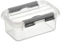 Sunware Archivcontainer Q-line Aufbewahrungsbox 0,5 l transparent 15,0 x 10,0 x...