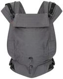 Hoppediz Babytrage Primeo, ab Geburt (2,5 kg) Bauchtrage & R&uuml;ckentrage aus 100 %