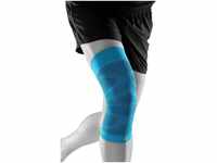 Bauerfeind Kniebandage Sports Compression Knee Support, mit Kompression, blau