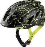 Alpina Sports Kinderfahrradhelm PICO BLACK-NEON YELLOW GLOSS