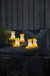 KONSTSMIDE LED-Lichterkette Weihnachtsdeko aussen, 40-flammig, LED Acryl F&uuml;chse