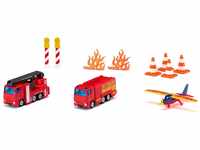 Siku Spielzeug-Feuerwehr SIKU Super, Geschenkset Feuerwehr (6330)