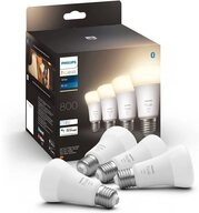 Philips Hue LED-Leuchtmittel White E27 4er-Pack LED-Lampe wei&szlig;