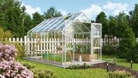 Vitavia Gew&auml;chshaus Domus 9900, BxTxH: 257 x 387 x 253,9 cm, 3 mm Wandst&auml;rke,...