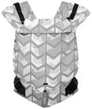 Hoppediz Babytrage Primeo, ab Geburt (2,5 kg) Bauchtrage & R&uuml;ckentrage aus 100 %
