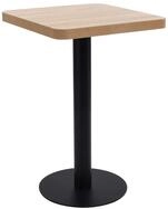 vidaXL Esstisch Bistrotisch Hellbraun 50x50 cm MDF (1-St)