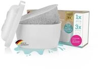 Yucona Wasserfilter Starter-Kit - Kartusche mit 3 Filtertaschen