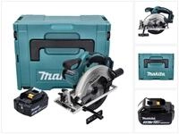 Makita Akku-Handkreiss&auml;ge DSS 611 F1J Akku Handkreiss&auml;ge 18 V 165 mm + 1x...