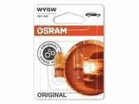 Osram KFZ-Ersatzleuchte Osram WY5W 12V 5W Blinker Blinkerbirne Orange 2er...
