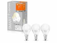 Ledvance LED-Leuchtmittel E14 Smarte LED-Lampe mit WiFi 40W Dimmbar Warmweiss...