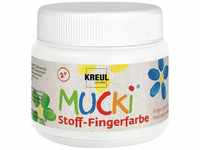 C. Kreul Mucki Stoff-Fingerfarbe, weiß, 150 ml