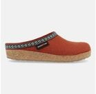 Haflinger Haflinger Grizzly Franzl Filzclog aus reinem Wollfilz Hausschuh