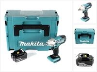 Makita Akku-Schlagschrauber DTW 190 F1J Akku Schlagschrauber 18V 190Nm + 1x Akku