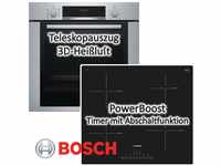 BOSCH Backofen-Set Bosch Backofen-Set HBA3140S0 mit Induktions-Kochfeld...