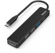 Hama USB-C Hub Multiport, 5 Ports, 3x USB A, USB C, HDMI&trade;, Notebook, Laptop