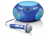 Lenco SCD-620BU - Kinder CD-Player - blau CD-Radiorecorder