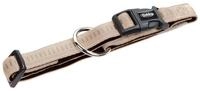 Nobby Hunde-Halsband Halsband "Soft Grip", beige/chocolate, XS
