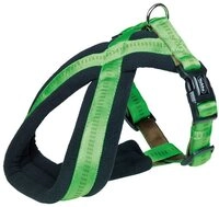 Nobby Hunde-Geschirr Komfort Geschirr Soft Grip gr&uuml;n