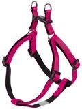 Nobby Hunde-Geschirr Geschirr Soft Grip fuchsia/schwarz