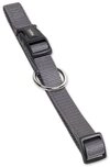 HURTTA Hunde-Halsband Halsband "Classic", grau, XS-S, Nylon