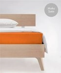 fleuresse Spannbettlaken Colours in Gr. 90x200, 140x200 oder 180x200 cm, Mako-Satin,