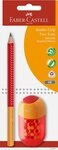 Faber-Castell Bleistift Faber Castell Bleistift Grip Jumbo Two Tone B sort. Spitzer