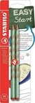 STABILO Bleistift STABILO EASYgraph Pastel R HB 2er Blister pastellgr&uuml;n