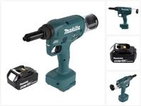Makita Blindnietzange DRV 250 T1 Akku Blindnietsetzger&auml;t 18V 20kN Brushless +...