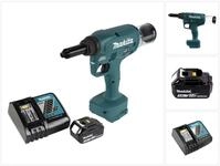 Makita Blindnietzange DRV 250 RF1 Akku Blindnietsetzger&auml;t 18V 20kN Brushless +...