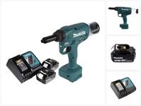 Makita Blindnietzange DRV 250 RF Akku Blindnietsetzger&auml;t 18V 20kN Brushless +...