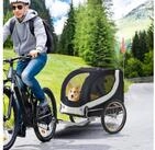 PawHut Fahrradhundeanh&auml;nger Hundeanh&auml;nger Fahrradanh&auml;nger mit