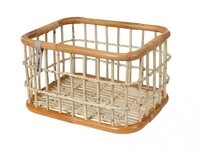 Basil Fahrradkorb Basil Fahrradkorb Green Life Rattan L 46x35x28cm natur braun