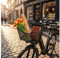 AtranVelo Fahrradkorb AtranVelo System Korb Daily S 16ltr 37x20x29cm schwarz
