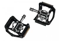 Ergotec Klickpedale Ergotec Alu-Pedal EP-Serie Superlight schwarz 9/16 Zoll