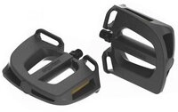 Ergotec Warnweste Ergotec Kunststoffpedal EP-2 schwarz 9/16 Zoll mit Reflektoren