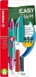 STABILO F&uuml;llfederhalter STABILO F&uuml;ller EASYbirdy Feder A t&uuml;rkis/neonpink f&uuml;r