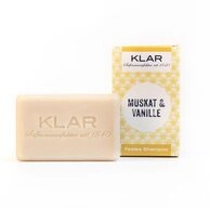 Klar Seife Festes Haarshampoo Festes Shampoo - Muskat & Vanille 100g