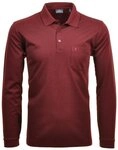 RAGMAN Poloshirt Polo soft knit LS