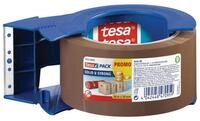 tesa Klebeband tesa Packband-Abroller tesapack Blau, Braun Rollenbreite (max): 50 mm