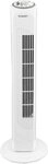 exquisit Turmventilator VS 34570 we, inkl. Oszillation, 45 W Leistung, 120 Min. Timer