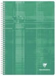 CLAIREFONTAINE Notizbuch Clairefontaine Spiralbuch A4 F-Lineatur 90Bl