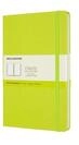 MOLESKINE Notizbuch Moleskine Notizbuch Large/A5 Blanko, Limetten Gr&uuml;n