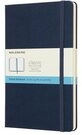 MOLESKINE Notizbuch Moleskine Sapphire Blue Notebook Large Dotted Hard