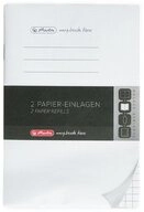 Herlitz Notizbuch herlitz Papier-Ersatzeinlagen f&uuml;r Notizheft my.book flex, A6,