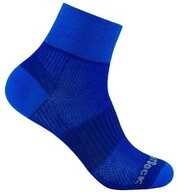 Wrightsock Sportsocken Quarter Coolmesh II (d&uuml;nn, atmungsaktiv, bequem) royalblau -