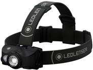 Ledlenser LED Stirnlampe MH8 Schwarz, 600 Lumen, 200m Leuchtweite, 40 Std....