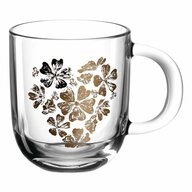 LEONARDO Tasse EMOZIONE Blumenherz 300 ml, Glas