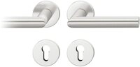 FSB Zubeh&ouml;r-Set Rosettengrt.12 1076 Alu.0105 rd.BB DIN L/R D/D FSB