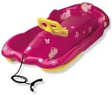 AlpenGaudi&reg; Lenkschlitten Lenkschlitten Space Pink aus robustem Kunststoff, Hohe