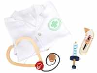 Small Foot Arzt-Kostüm Arztkittel Spielset, Set enthält alles, was Mediziner...